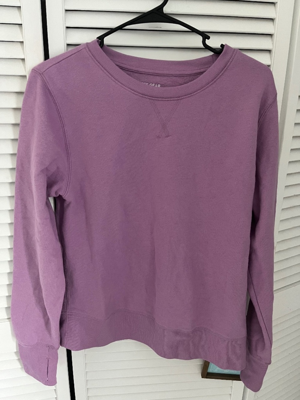Tek Gear Women’s Sweatshirt ! New without tags! Size Medium! Cotton blend!